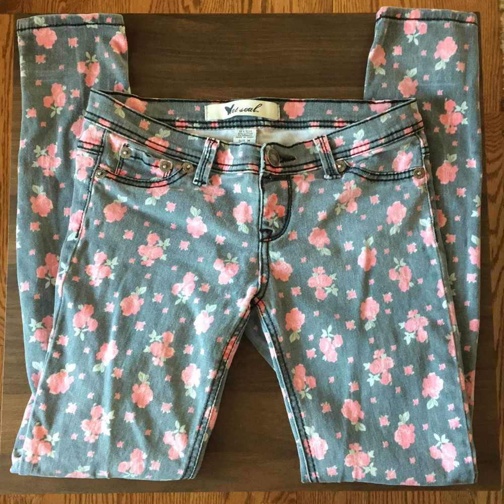 Medium floral jegging